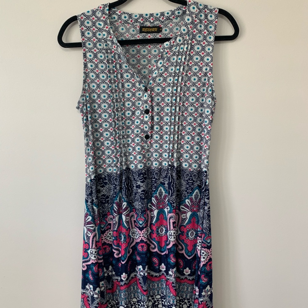 Long Patterned Dress